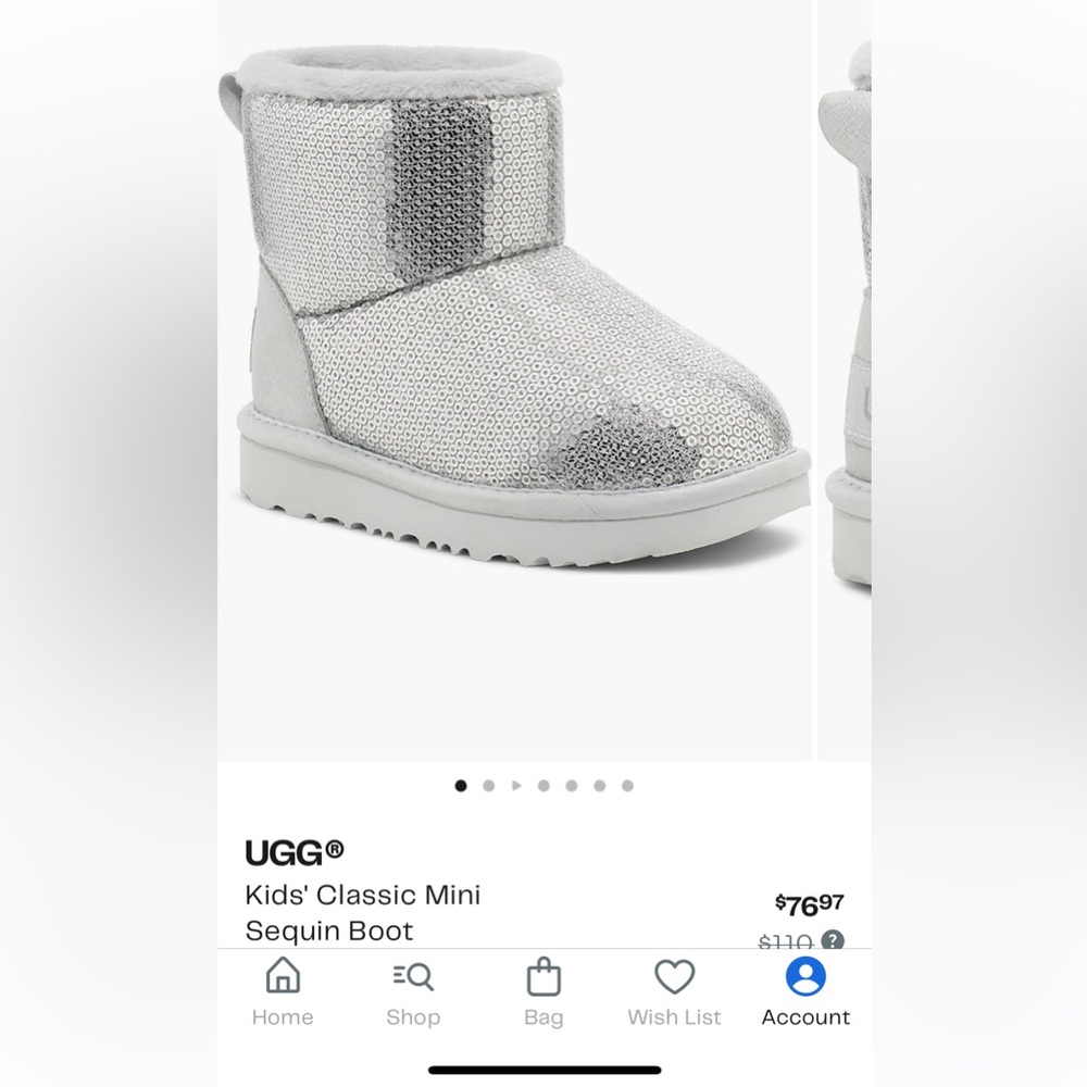 Toddler size 6C Ugg boots brand new in box